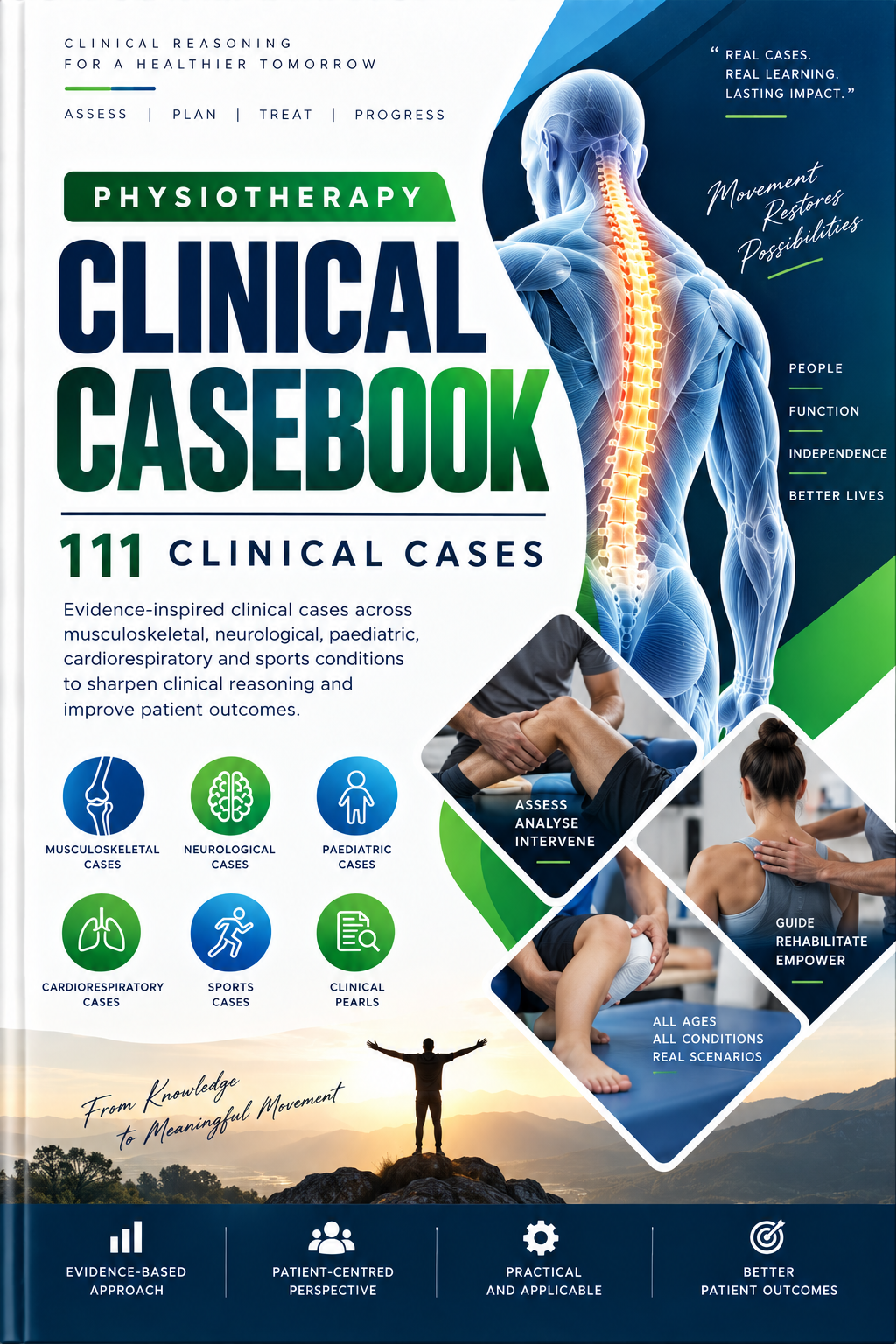 111 Physiotherapy Clinical Cases Ebook cover